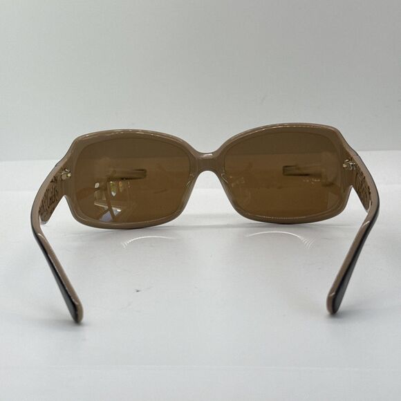 Coach Ginger S496 Sunglasses Tortoise Amber Lenses 125 Used - Picture 5 of 8